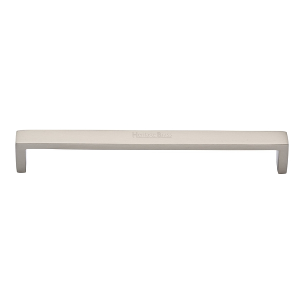 C4520 192-SN • 192 x 200 x 28mm • Satin Nickel • Heritage Brass Wide Metro Cabinet Pull Handle